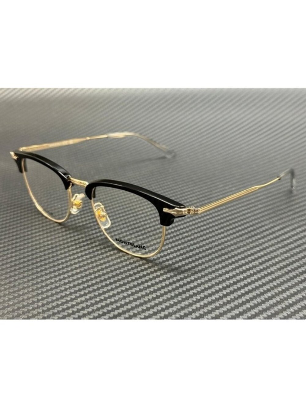 New mont blanc Men Black Gold Eyeglasses 49-19-150